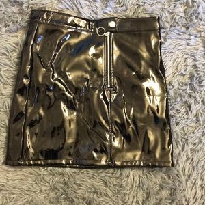 Leather Skirt